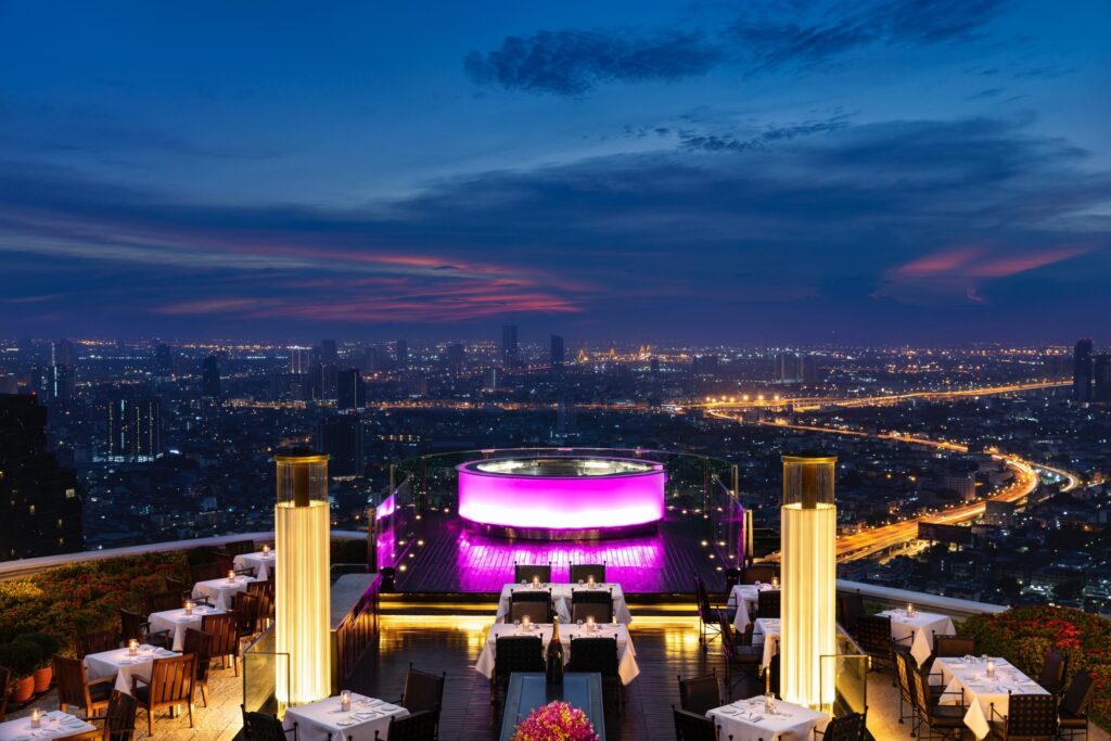 Sky Bar at Lebua State Tower - Bangkok 